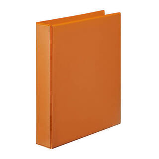 Marbig Clearview Insert Binder A4 25mm 2D Orange