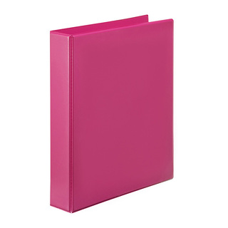 Marbig Clearview Insert Binder A4 25mm 2D Pink