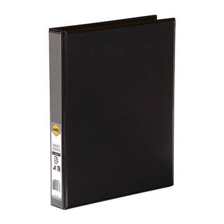 Marbig Clearview Insert Binder A4 25mm 4D Black