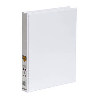 Marbig Clearview Insert Binder A4 25mm 3D White