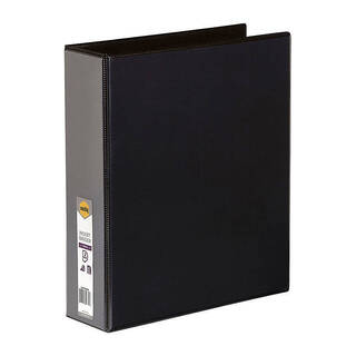 Marbig Clearview Insert Binder A4 50mm 2D Black