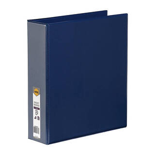 Marbig Clearview Insert Binder A4 50mm 3D Blue