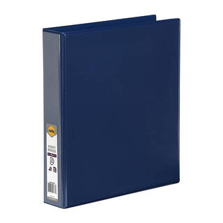 Marbig Clearview Insert Binder A4 38mm 4D Blue