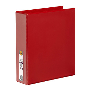 Marbig Clearview Insert Binder A4 50mm 4D Red