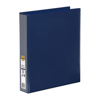 Marbig Clearview Insert Binder A4 38mm 2D Blue