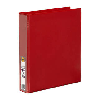 Marbig Clearview Insert Binder A4 38mm 2D Red