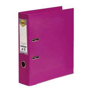 Marbig Lever Arch File A4 Pe Pink