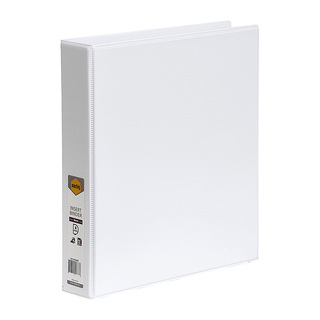 Marbig Clearview Insert Binder A4 38mm 4D White