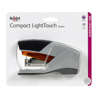 Rexel Stapler Half Strip Light Touch Grey