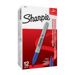 Sharpie Prm Mrk FP Blu NP Bx12