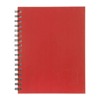 Spirax 511 Hard Cover Book Red S/O Pk5