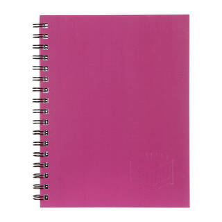 Spirax 511 Hard Cover Book Pink S/O Pk5