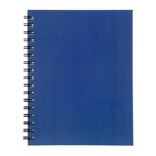 Spirax 512 Hard Cover Book A4 200 Page Blue Pk5