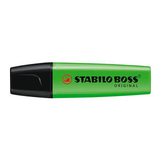 Stabilo Boss Highlighter Green Bx10