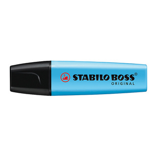 Stabilo Boss Highlighter Blue Bx10