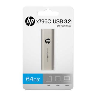  64GB, USB3.2,Light Golden, PCBA 3.2 Type A/C