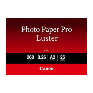 Canon LU101A2 Luster Photo Paper A2 - 25 Sheets