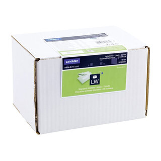 Dymo LabelWriter Standard Address Labels - 28mm x 89mm Carton of 24 Rolls of 130 Labels (S0722360)