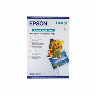 Epson S041340 Archival Matte Paper - 50 Sheets (C13S041340)